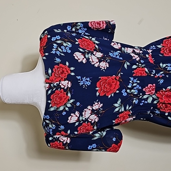 Haper Rose Women's Floral Print Dress - Picture 4 of 5